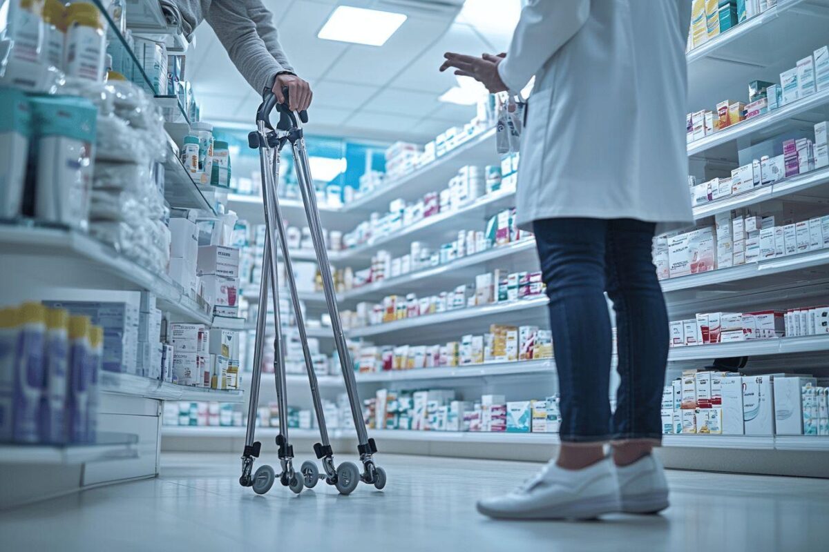 Peut-on louer des béquilles en pharmacie sans ordonnance ?