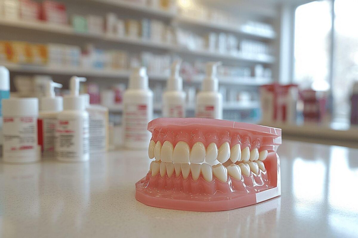 Trouve t-on des fausses dents en pharmacie ?